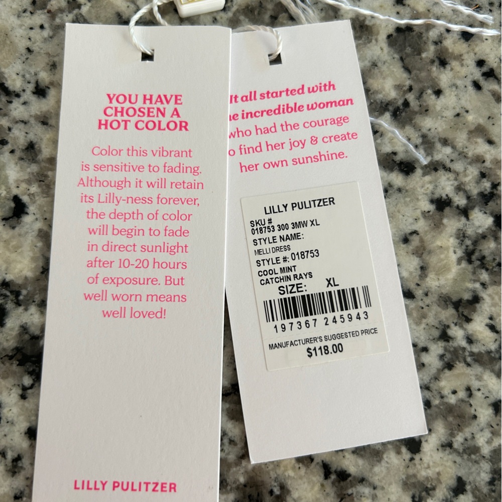 NWT Lilly Pulitzer Melli dress - Picture 4 of 5